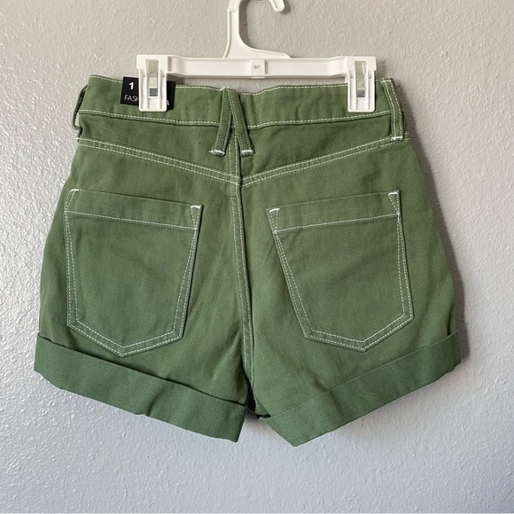 Brighter Days Ahead Roll Cuff Denim Mom Shorts - Picture 5 of 7
